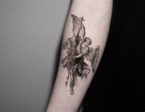 angel religious tattoos|angel tattoos for females.